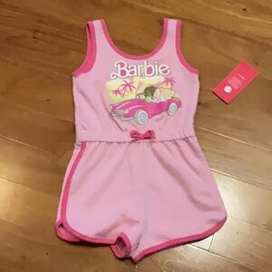 Barbie Romper One piece Pink Mattel Size 3T